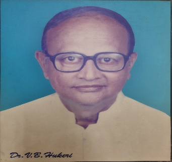 Dr. V. B. Hukeri